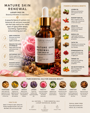 Mature Skin Renewal Luxury Face Oil