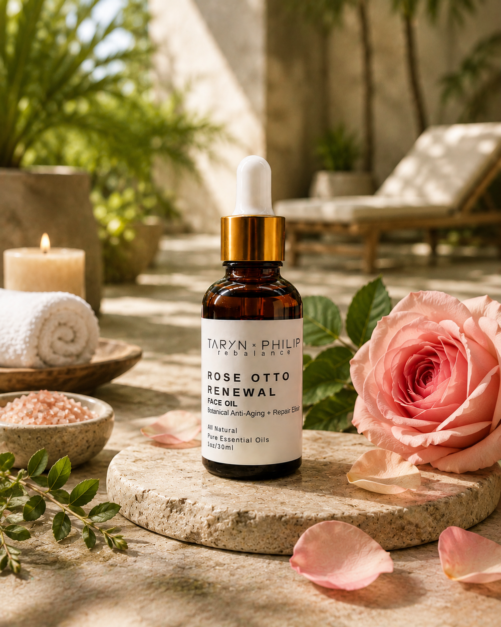 Rose Otto Renewal Face Oil | TxP Rebalance