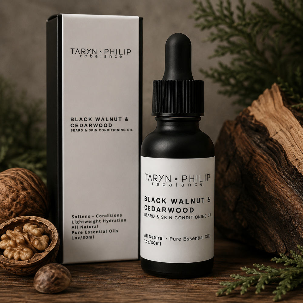 Black Walnut & Cedarwood Beard & Skin Conditioning Oil